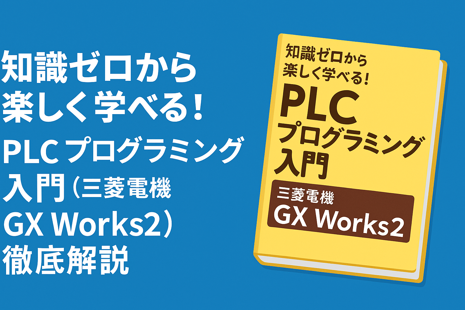 知識ゼロから楽しく学べる！三菱電機「メルセック」でラダープログラム